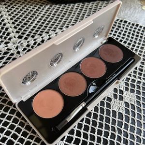 BlackUp vintage - nude/brown tones- 4 color eyeshadow palette